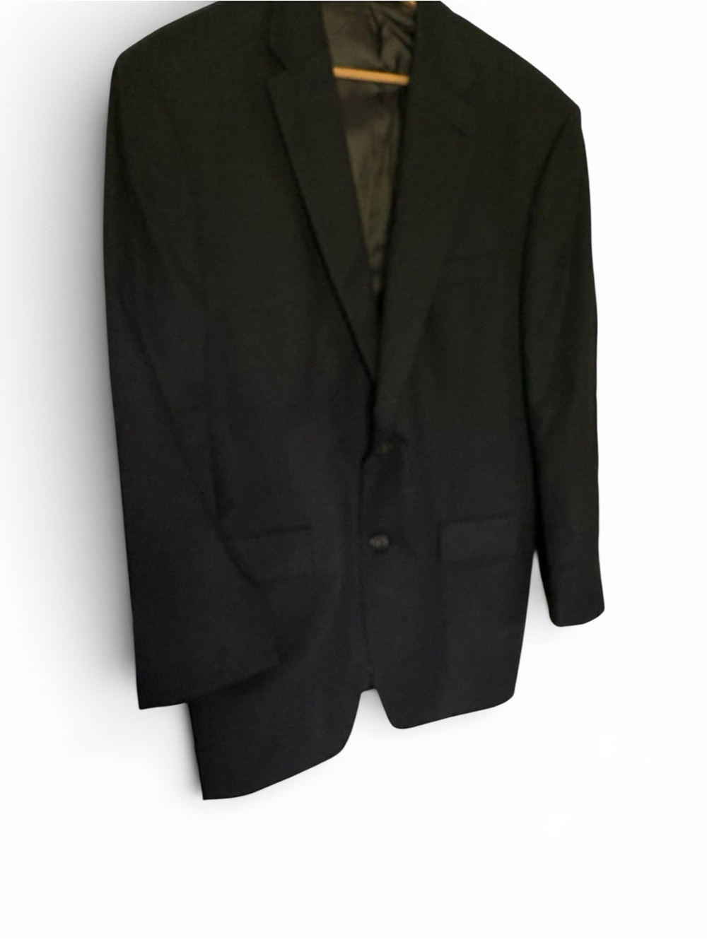 Lauren Ralph Lauren Men’s Charcoal 100% Wool Two-Button Notch Lapel Blazer 46R - Picture 4 of 7